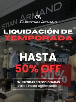 Catálogo Christian Armand | Liquidacion de temporada | 2026-10-14T00:00:00.000Z - 2026-10-31T00:00:00.000Z