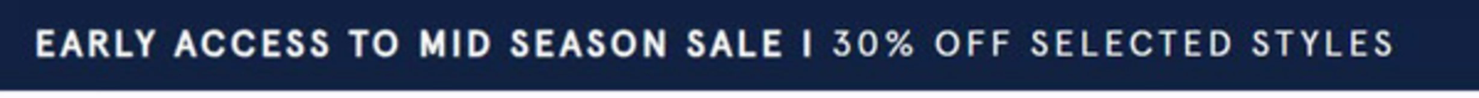 Catálogo Pepe Jeans | Mid season sale 30% off selected styles | 2026-10-14T00:00:00.000Z - 2026-10-31T00:00:00.000Z