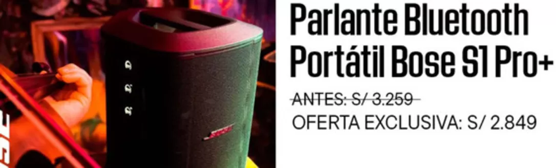 Catálogo Bose en Arequipa | Oferta exclusiva | 2026-10-14T00:00:00.000Z - 2026-10-31T00:00:00.000Z