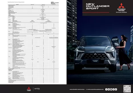 Catálogo Mitsubishi en Chiclayo | New-outlander-sport | 2026-10-14T00:00:00.000Z - 2027-09-30T00:00:00.000Z