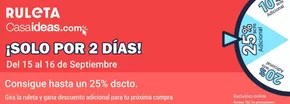 Catálogo Casaideas en Callao | Solo por 2 dias! | 2025-09-16T00:00:00.000Z - 2025-09-16T00:00:00.000Z