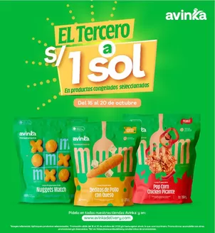 Catálogo Avinka | Grandes descuentos en productos seleccionados | 2026-10-16T00:00:00.000Z - 2026-10-20T00:00:00.000Z