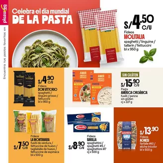 Catálogo Plaza Vea | AVISO DIA PASTA | 2026-10-19T00:00:00.000Z - 2026-10-25T00:00:00.000Z