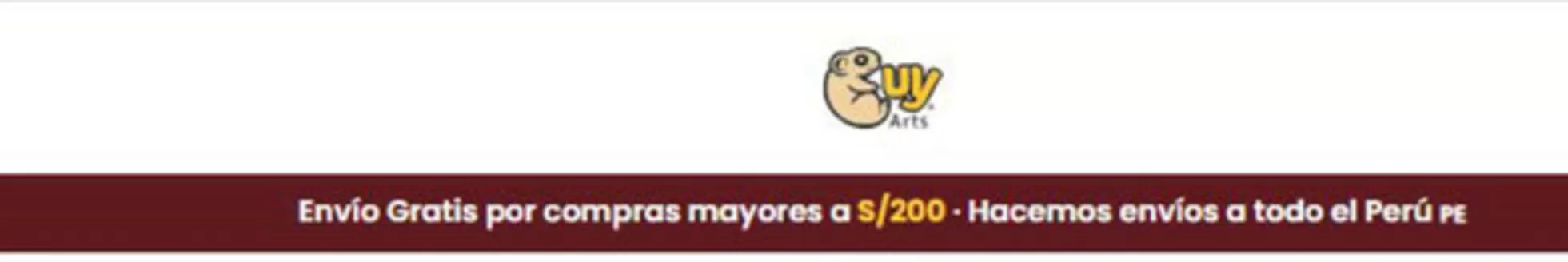 Catálogo Cuy Arts en Matahuasi | Envio Gratis por compras mayores a S/200 | 2026-10-20T00:00:00.000Z - 2026-11-20T00:00:00.000Z