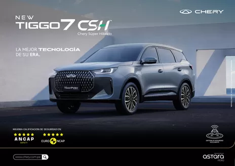 Catálogo Chery | New tiggo7 csh | 2026-10-21T00:00:00.000Z - 2026-11-04T00:00:00.000Z