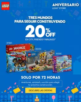 Catálogo LEGO | Tres mundos para seguir construyendo | 2026-10-21T00:00:00.000Z - 2026-10-23T00:00:00.000Z