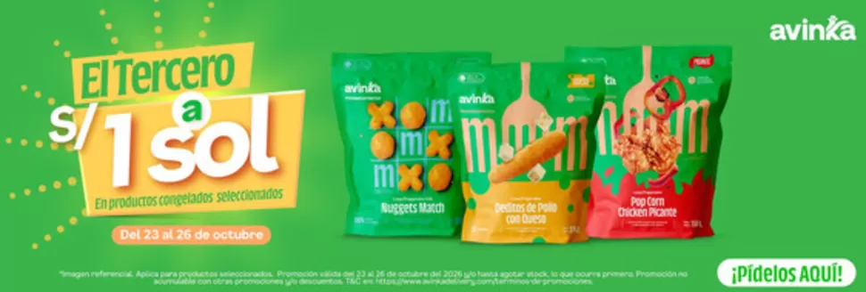 Catálogo Avinka en Lima | Descubre ofertas atractivas | 2026-10-23T00:00:00.000Z - 2026-10-26T00:00:00.000Z