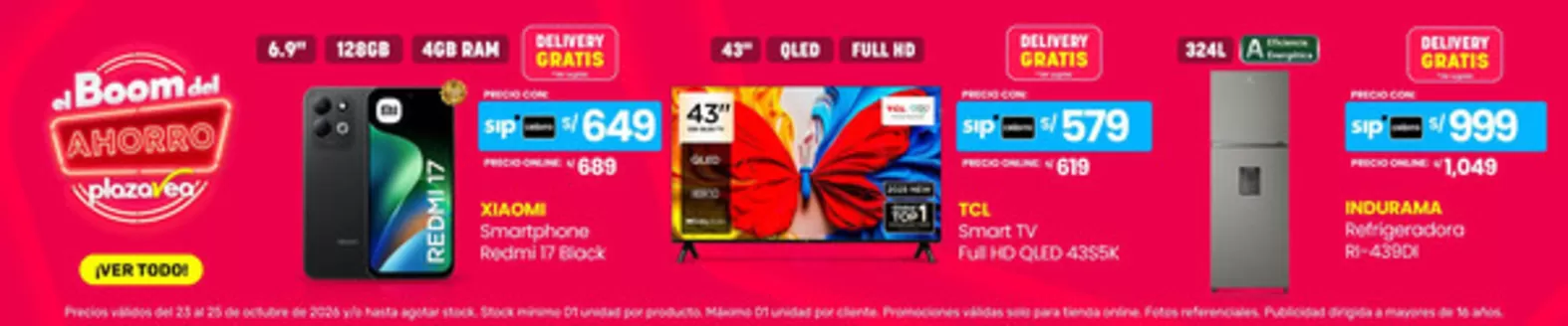 Catálogo Plaza Vea | Catálogo Plaza Vea | 2026-10-23T00:00:00.000Z - 2026-10-25T00:00:00.000Z