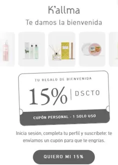 Catálogo K'Allma en Monzón | Tu regalo de bienvenida | 2026-10-23T00:00:00.000Z - 2026-11-23T00:00:00.000Z