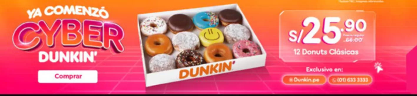 Catálogo Dunkin Donuts | Cyber | 2026-10-26T00:00:00.000Z - 2026-11-01T00:00:00.000Z