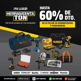 Catálogo Sodimac Constructor | Herramienta ton | 2026-10-27T00:00:00.000Z - 2026-11-01T00:00:00.000Z