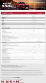 Catálogo Nissan | Ft pathfinder 27102026pdf | 2026-10-28T00:00:00.000Z - 2026-11-11T00:00:00.000Z