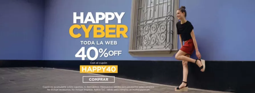 Catálogo Hush Puppies | Happy cyber | 2026-10-28T00:00:00.000Z - 2026-11-01T00:00:00.000Z