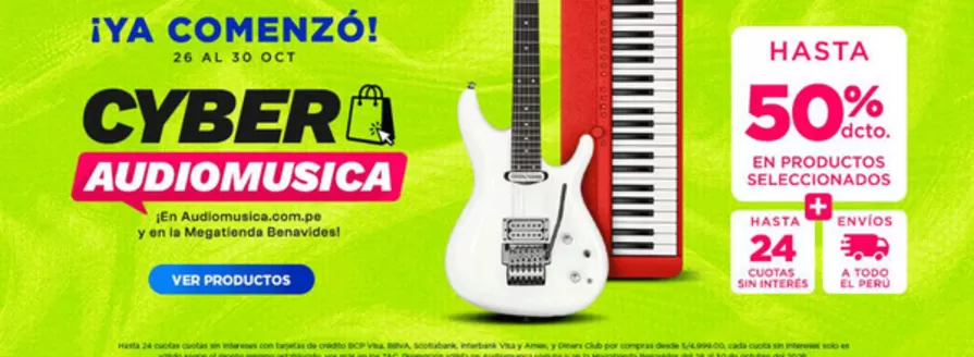 Catálogo Audiomusica | Cyber audiomsica | 2026-10-28T00:00:00.000Z - 2026-10-30T00:00:00.000Z