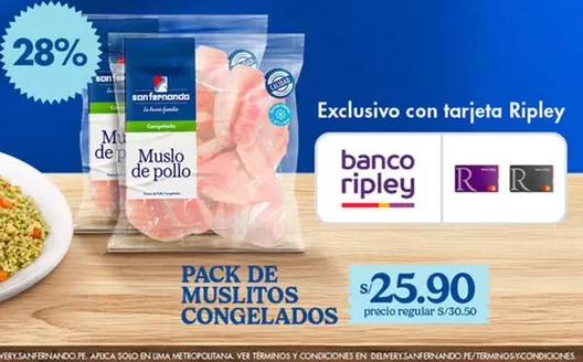 Catálogo San Fernando | Pack de muslitos congelados | 2026-10-29T00:00:00.000Z - 2026-11-29T00:00:00.000Z