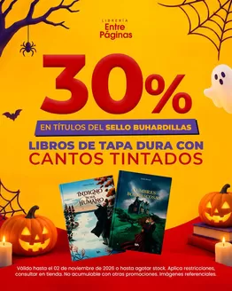 Catálogo Entre Páginas | En titulos del sello buhardillas | 2026-10-30T00:00:00.000Z - 2026-11-02T00:00:00.000Z