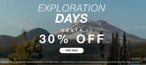 Catálogo The North Face en Chiclayo | Exploration days  | 2025-09-18T00:00:00.000Z - 2025-09-21T00:00:00.000Z
