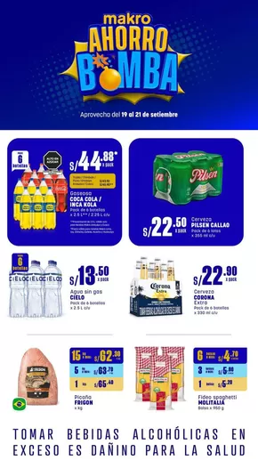 Catálogo Makro en Lima | Volante FDS #3 Septiembre | 2025-09-19T00:00:00.000Z - 2025-10-03T00:00:00.000Z