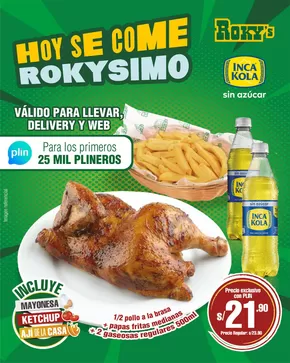 Catálogo Rokys en Lima | Hoy se come rokysimo  | 2025-09-19T00:00:00.000Z - 2025-09-30T00:00:00.000Z