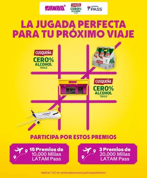Catálogo Tambo | Nuevas ofertas para descubrir | 2025-09-20T00:00:00.000Z - 2025-10-04T00:00:00.000Z