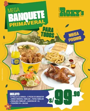 Catálogo Rokys en Lima | Mega Banquete primaveral  | 2025-09-22T00:00:00.000Z - 2025-09-30T00:00:00.000Z