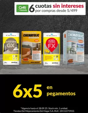Catálogo Sodimac en Lima | Excelente oferta para cazadores de gangas | 2025-09-23T00:00:00.000Z - 2025-10-07T00:00:00.000Z