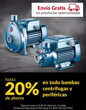 Catálogo Sodimac en Lima | Gran variedad de ofertas | 2025-09-23T00:00:00.000Z - 2025-10-07T00:00:00.000Z