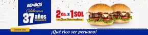Catálogo Bembos en Lima | Ahorra ahora con nuestras ofertas | 2025-09-23T00:00:00.000Z - 2025-10-07T00:00:00.000Z