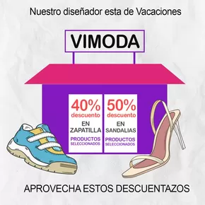 Catálogo Vimoda | Nuestro disenador esta de vacaciones  | 2025-09-25T00:00:00.000Z - 2025-10-05T00:00:00.000Z
