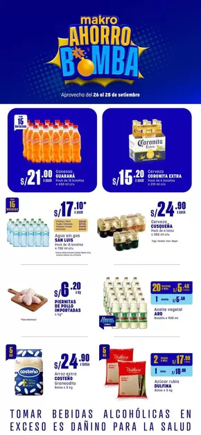 Catálogo Makro en Lima | Volante FDS #4 Septiembre | 2025-09-27T00:00:00.000Z - 2025-10-11T00:00:00.000Z