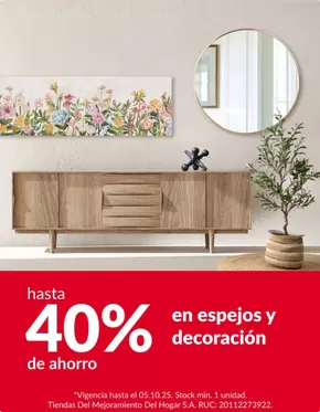 Catálogo Sodimac en Chincha Alta | Ofertas especiales para ti | 2025-09-30T00:00:00.000Z - 2025-10-14T00:00:00.000Z