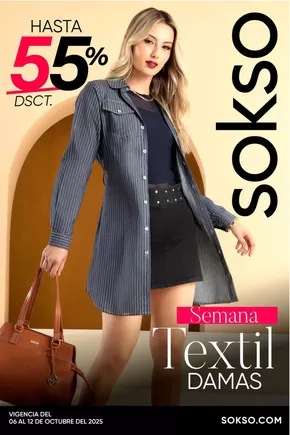 Catálogo Sokso | SEMANAL TEXTIL DAMAS | 2025-10-02T00:00:00.000Z - 2025-10-16T00:00:00.000Z