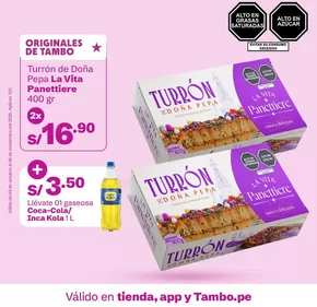 Catálogo Tambo en Lima | Excelente oferta para todos los clientes | 2025-10-02T00:00:00.000Z - 2025-10-16T00:00:00.000Z