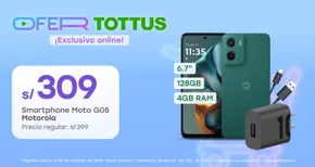 Catálogo Tottus en Cayma | Ofertas especiales para ti | 2025-10-06T00:00:00.000Z - 2025-10-20T00:00:00.000Z