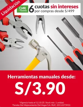 Catálogo Sodimac en Callao | Gran variedad de ofertas | 2025-10-07T00:00:00.000Z - 2025-10-21T00:00:00.000Z