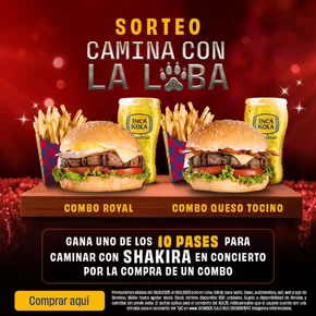 Catálogo Bembos en Piura | Descubre ofertas atractivas | 2025-10-07T00:00:00.000Z - 2025-10-21T00:00:00.000Z