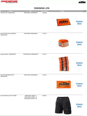 Catálogo Socopur en Oxapampa | KTM POWERWEAR | 2025-10-17T00:00:00.000Z - 2025-10-31T00:00:00.000Z