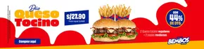 Catálogo Bembos en Lima | Ahorra ahora con nuestras ofertas | 2025-10-18T00:00:00.000Z - 2025-11-01T00:00:00.000Z