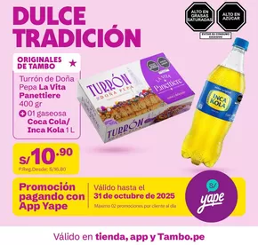 Catálogo Tambo | Excelente oferta para cazadores de gangas | 2025-10-20T00:00:00.000Z - 2025-11-03T00:00:00.000Z