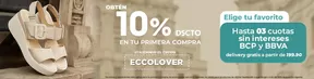 Catálogo Ecco | Obten 10%dscto en tu primera compra | 2025-10-20T00:00:00.000Z - 2025-10-31T00:00:00.000Z