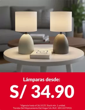 Catálogo Sodimac en Sullana | Ofertas especiales atractivas para todos | 2025-10-21T00:00:00.000Z - 2025-11-04T00:00:00.000Z