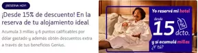Desde 15% de descuento 