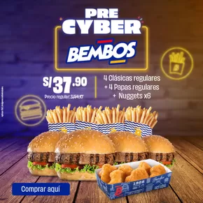 Catálogo Bembos en Arequipa | Descuentos y promociones | 2025-10-25T00:00:00.000Z - 2025-11-08T00:00:00.000Z