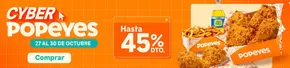 Catálogo Popeyes | Cyber Popeyes  | 2025-10-27T00:00:00.000Z - 2025-10-30T00:00:00.000Z
