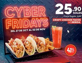 Catálogo TGI Friday's | Cyber Fridays  | 2025-10-28T00:00:00.000Z - 2025-11-02T00:00:00.000Z