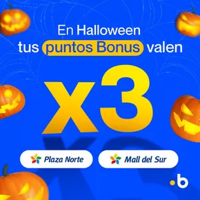 Catálogo Bonus | En halloween tus puntos bonus valen X3 | 2025-10-29T00:00:00.000Z - 2025-10-31T00:00:00.000Z