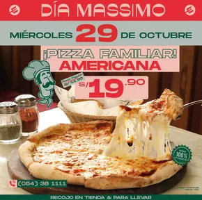 Catálogo Presto en Lima | Pizza Familiar americana | 2025-10-29T00:00:00.000Z - 2025-10-29T00:00:00.000Z