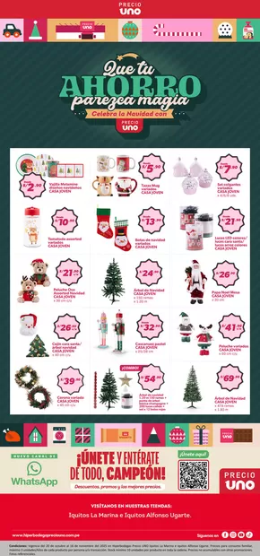 Catálogo Hiperbodega Precio Uno en Huacho | Ofertas exclusivas para nuestros clientes | 2025-10-20T00:00:00.000Z - 2025-11-16T00:00:00.000Z