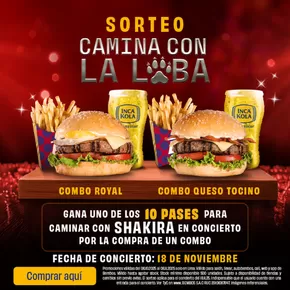 Catálogo Bembos en Callao | Ofertas y gangas exclusivas | 2025-10-06T00:00:00.000Z - 2025-11-06T00:00:00.000Z