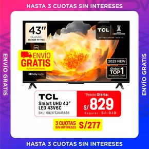 Catálogo Carsa en Laredo | TCL SMART UHD | 2025-11-03T00:00:00.000Z - 2025-11-16T00:00:00.000Z